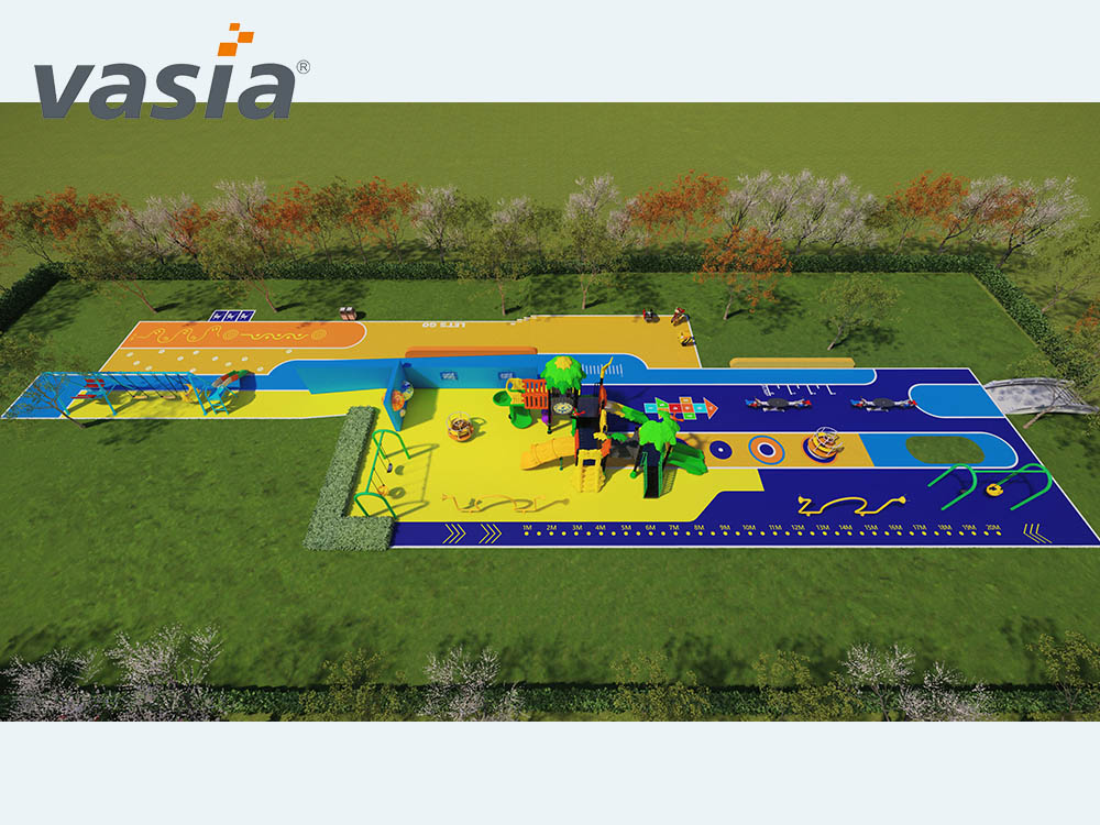 customized playground W0002 игровая площадка по индивидуальному заказу W0002