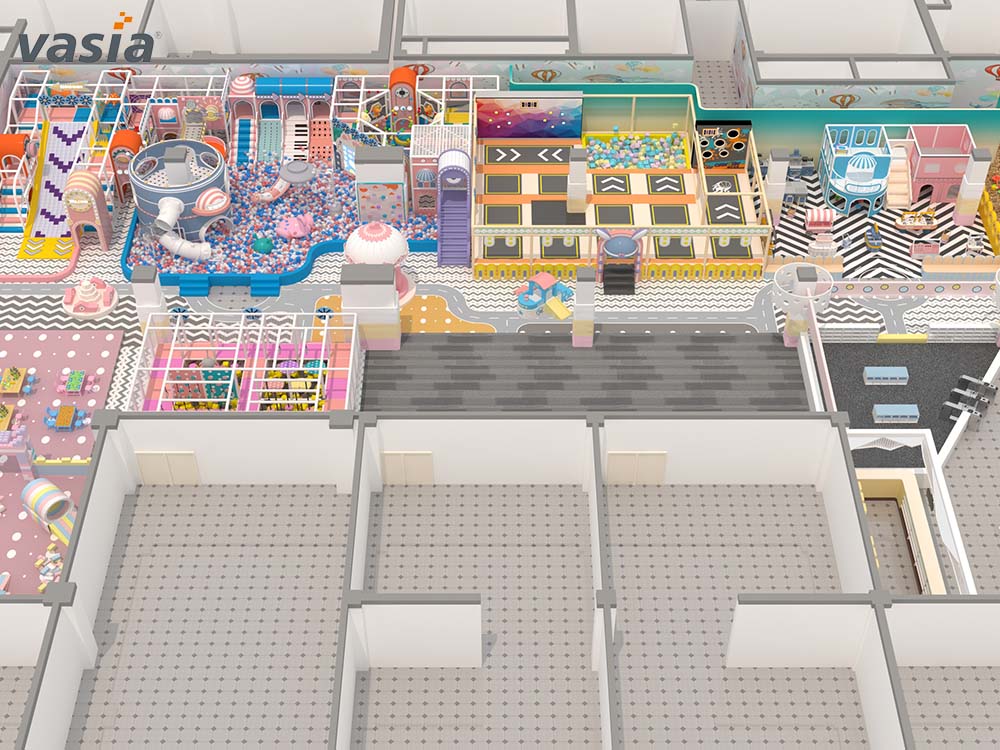 indoor playground S099 игровая площадка для помещения S099