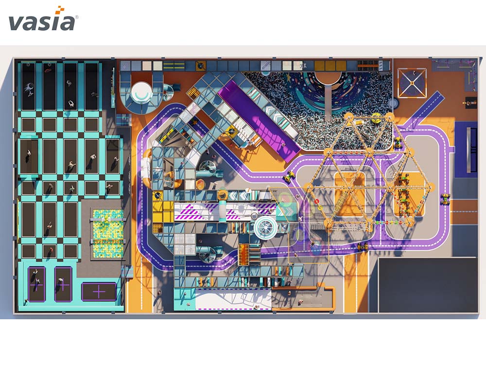 indoor playground S0200 игровая площадка для помещения S0200