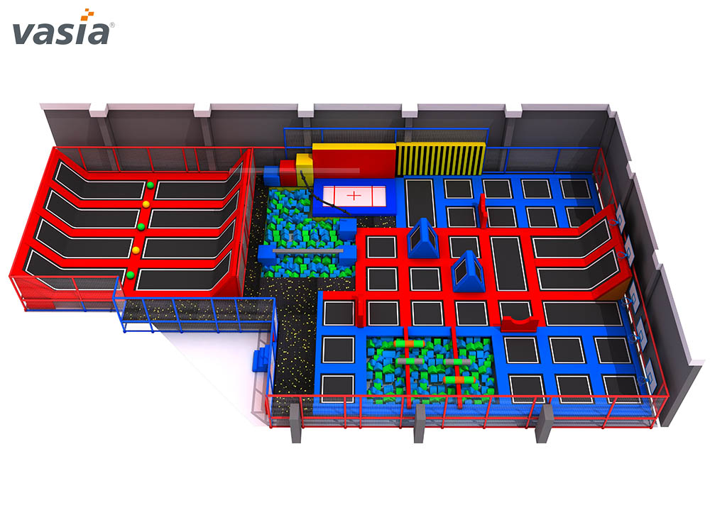 trampoline park W0025 батутный парк W0025