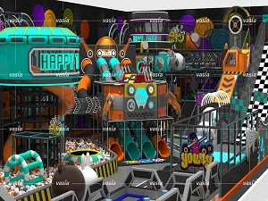 В городе Эчжоу установлена ​​крытая спортивная площадка