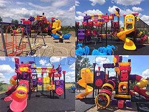 Открытая игровая площадка в Польше