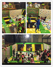 Крытый батутный парк в Ливане