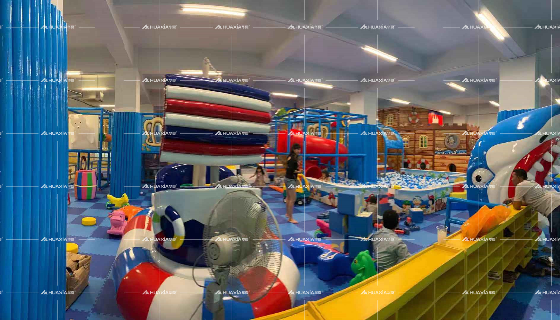 Мягкий чехол для детской площадки в стиле Priate, Камбоджа