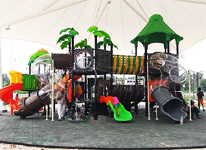 Открытая игровая площадка в Шри-Ланке