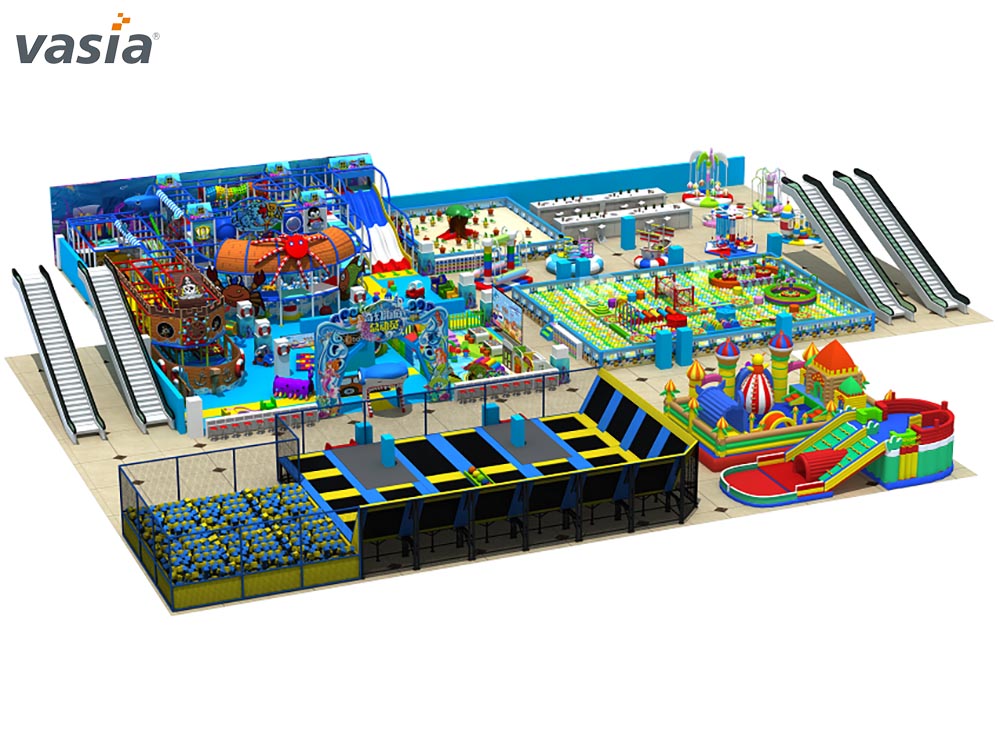 Крытая игровая площадка на тему океана z0001