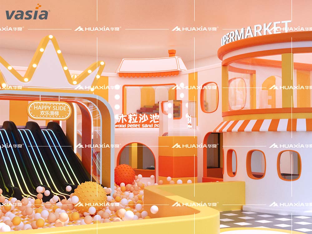 игровая площадка для помещения S168