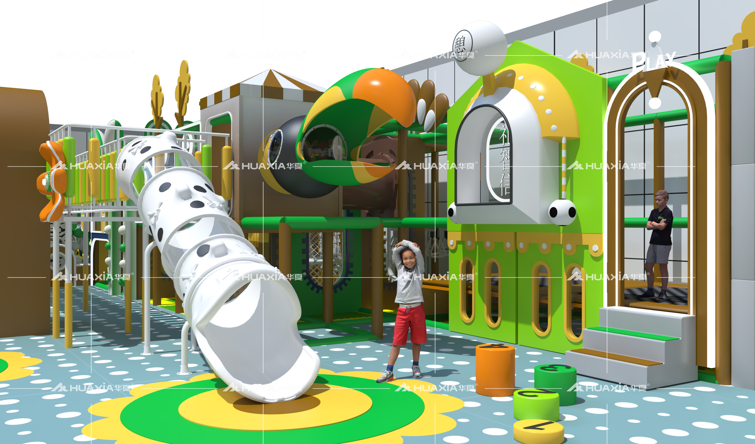 Крытая игровая площадка K02