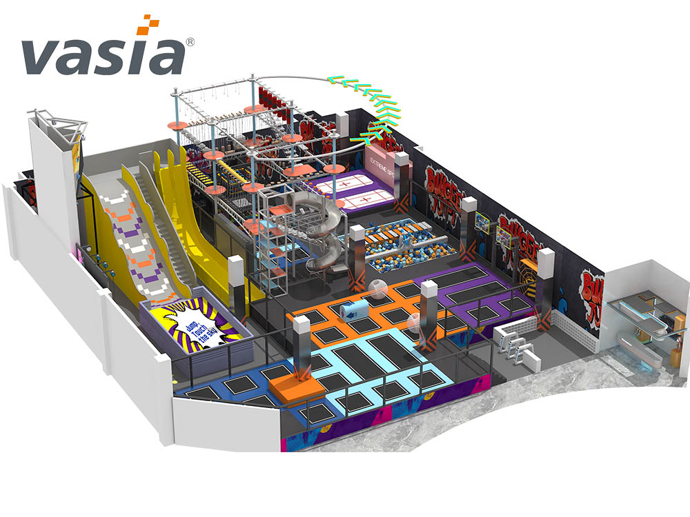 Крытая игровая площадка-A901