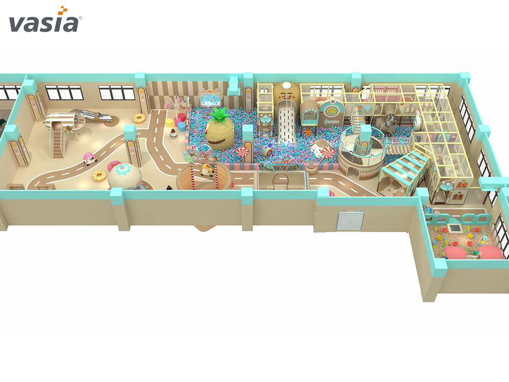 Крытая игровая площадка S0212