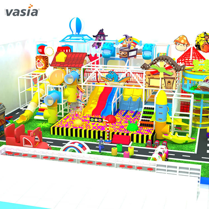 Крытая детская игровая площадка Sweet Home в стиле конфет - Vasia
