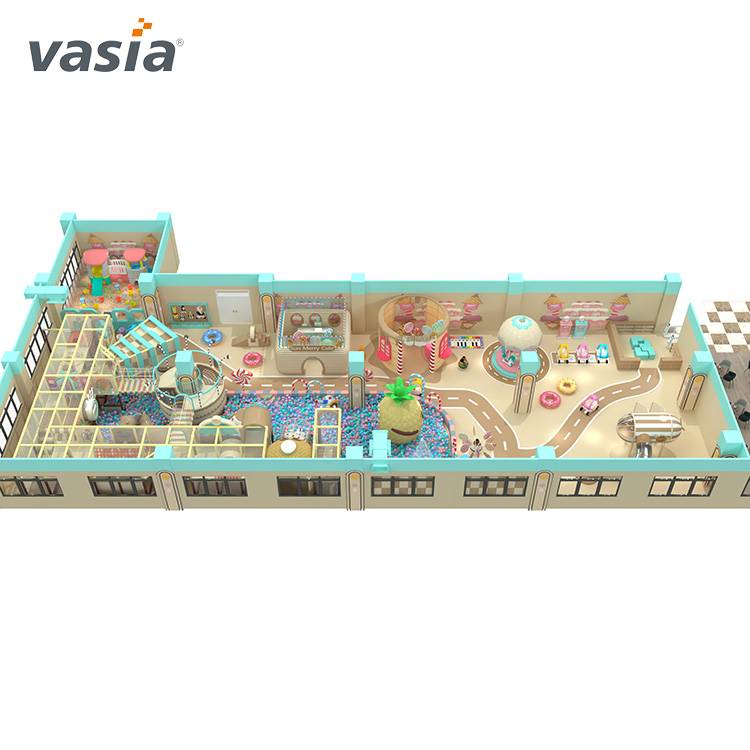 План крытой игровой площадки с прейскурантом