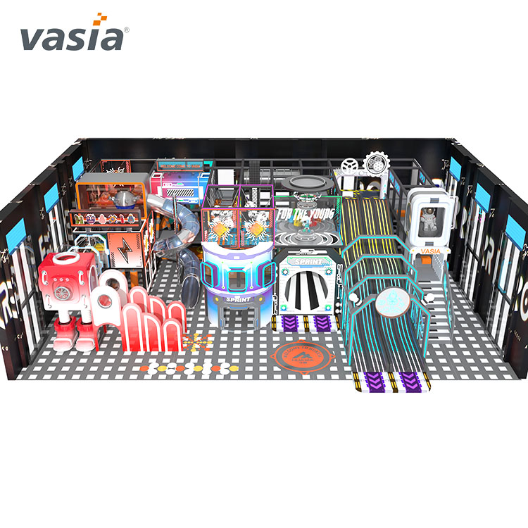 Коммерческая крытая игровая площадка Space Theme-Vasia