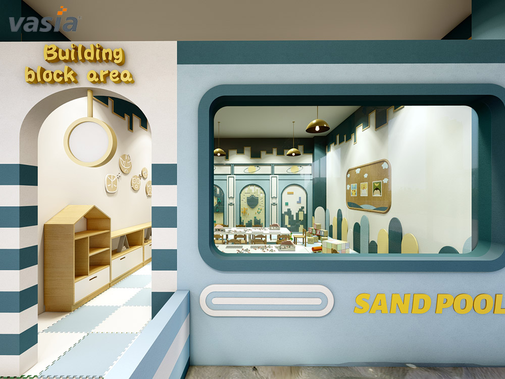 игровая площадка для помещения S140