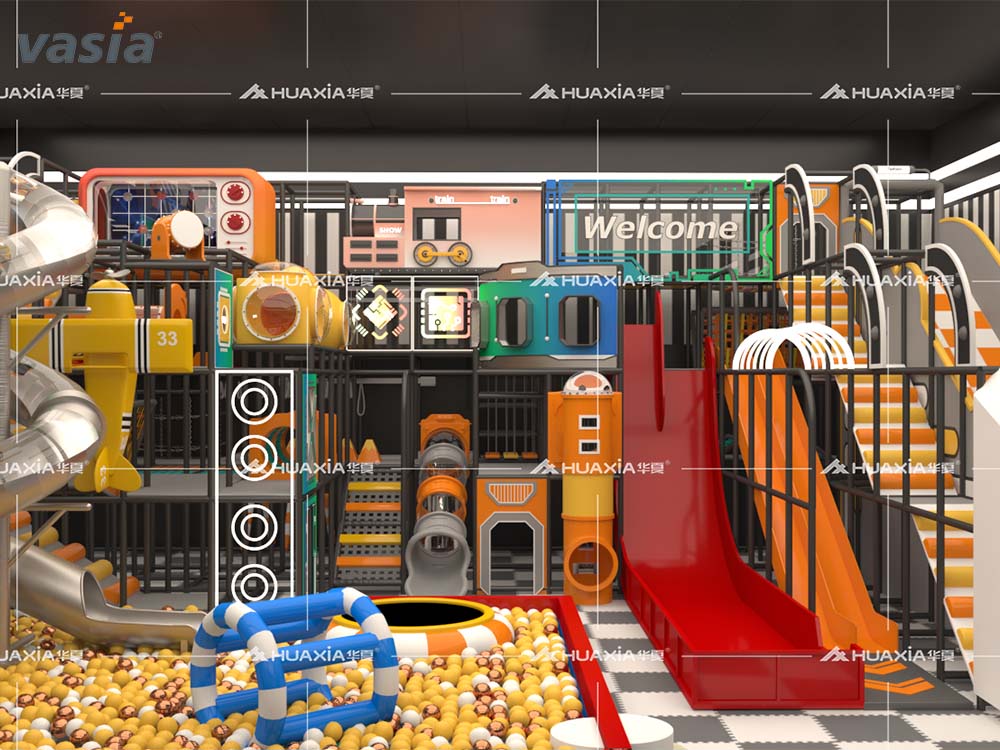 Детская крытая игровая площадка S0165