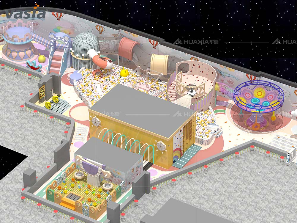 игровая площадка для помещения S0214