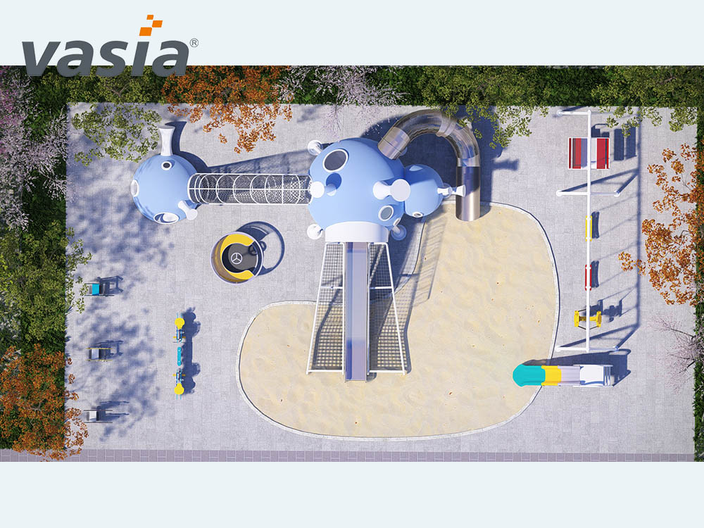 игровая площадка в парке W0002