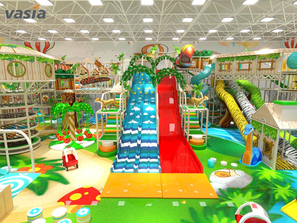 Крытая игровая площадка S076