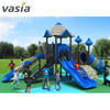 Большие горки для уличной игровой площадки-Вася