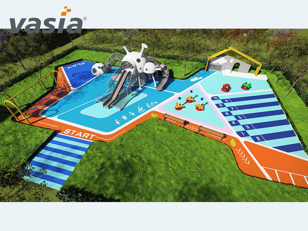 горка для игровой площадки W0011