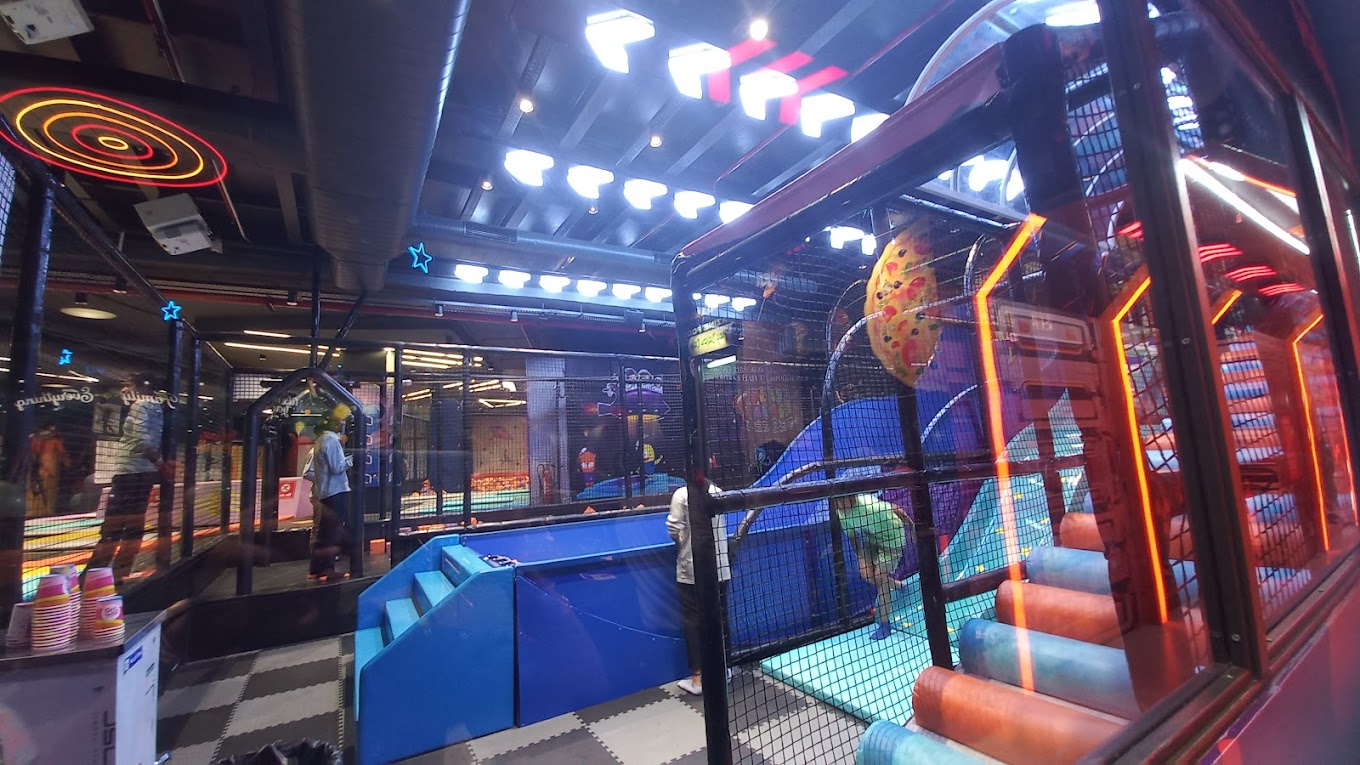 Крытая игровая площадка-A201