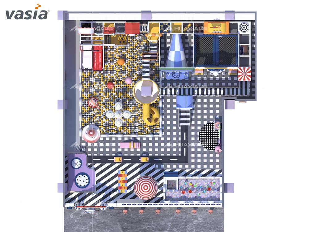 игровая площадка для помещения S131