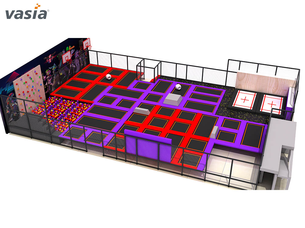 площадка для батутов W0001