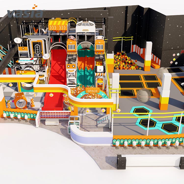 Как построить крытую детскую площадку?