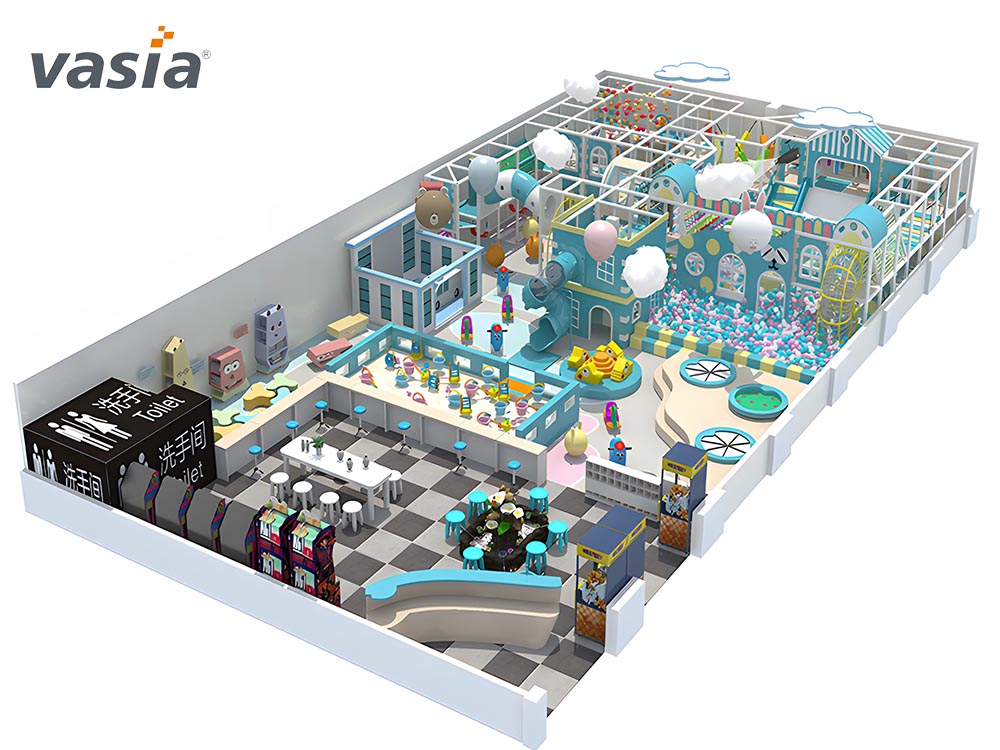 парк макарон для интерьера W0002