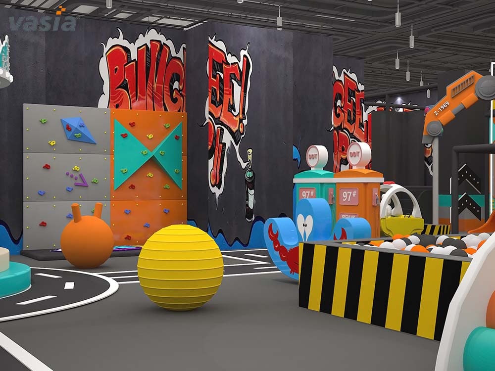 Крытый парк развлечений S033