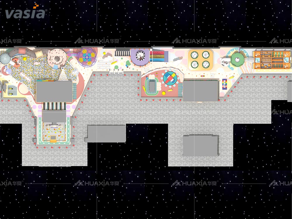 игровая площадка для помещения S0215