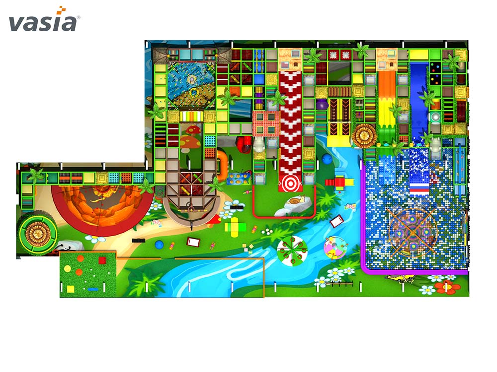 Крытая игровая площадка S069