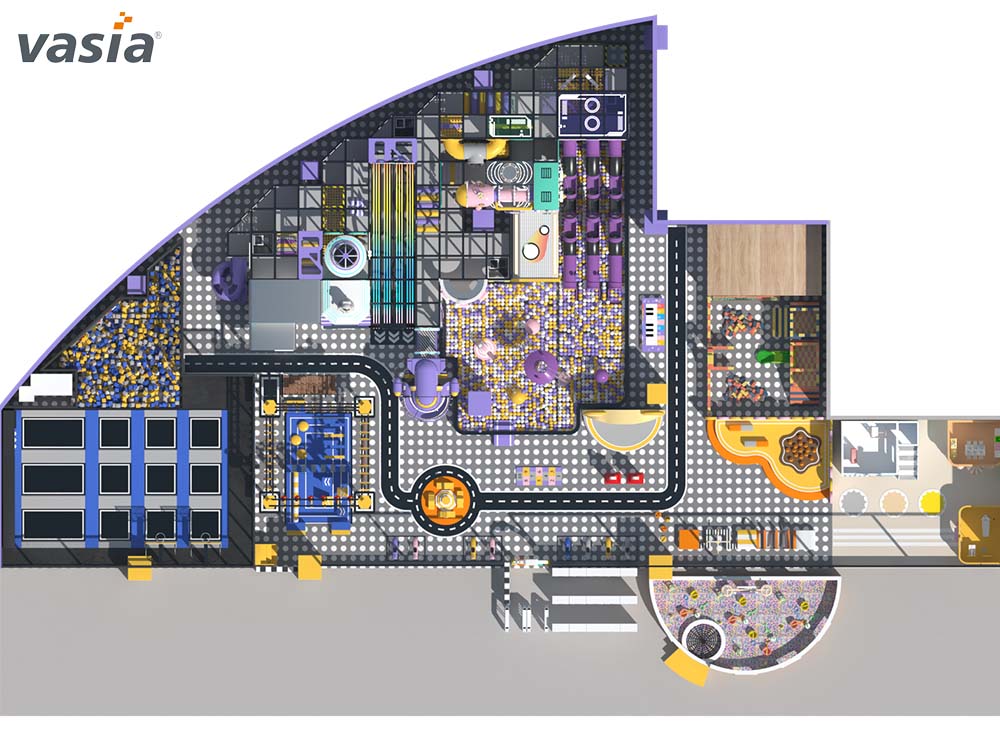 Крытый парк развлечений S044