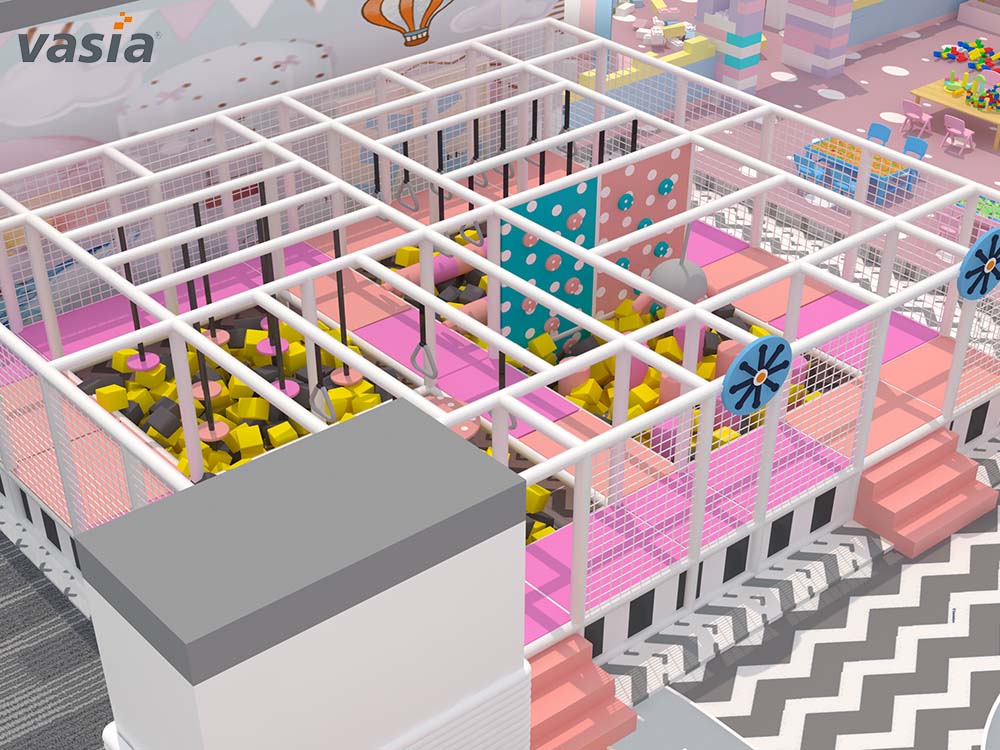 игровая площадка для помещения S100