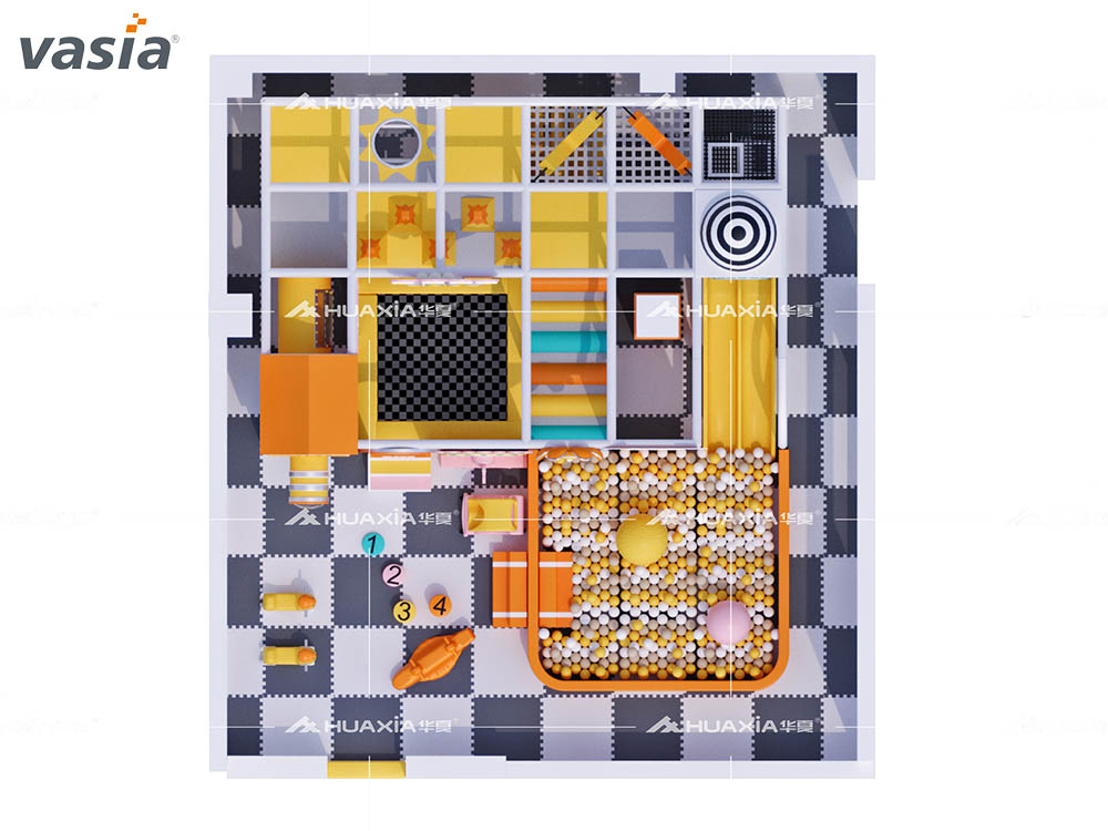 Крытая игровая площадка S0179