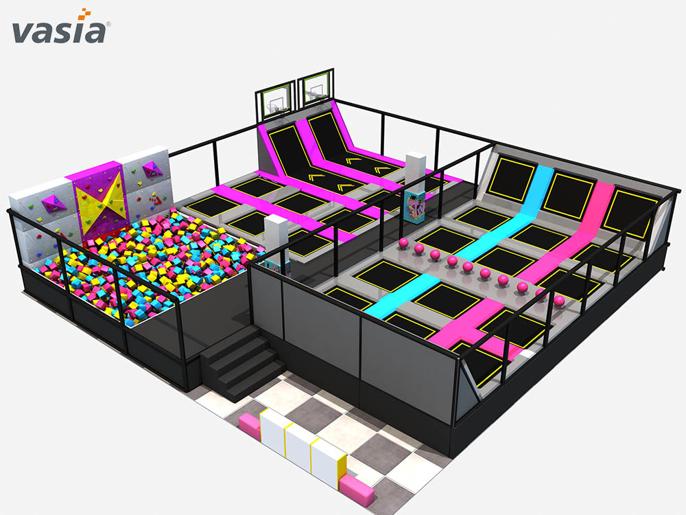 батут для помещения W0001