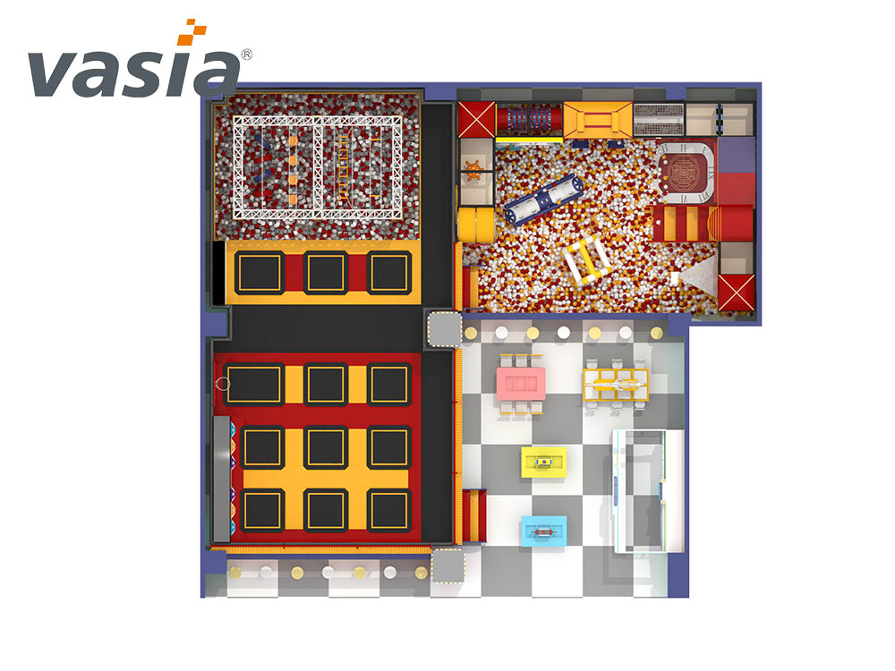 крытая игровая площадка a020