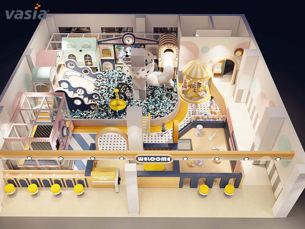 Крытая игровая площадка S146