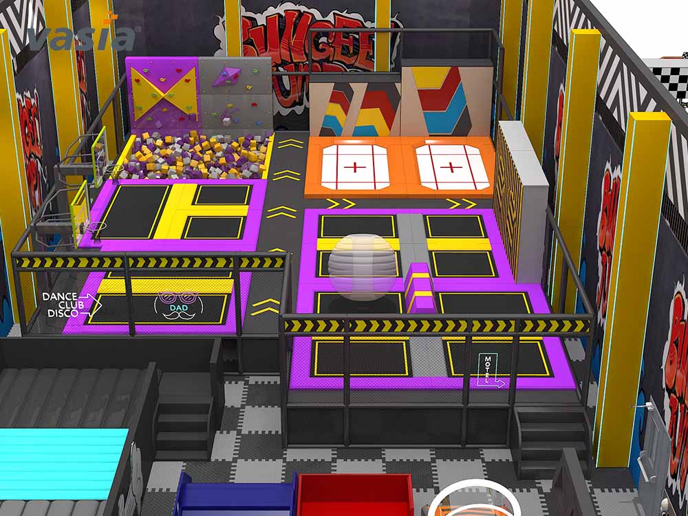 батутный парк W0026