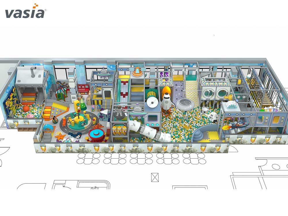 Крытая игровая площадка s015