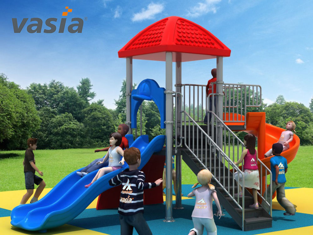 Детская площадка, горка a017