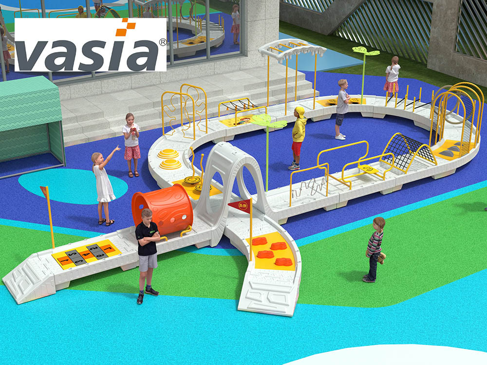 Детский паркур на открытом воздухеK01