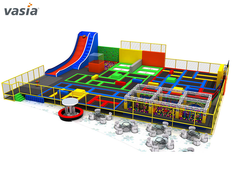 батут для помещения W0002