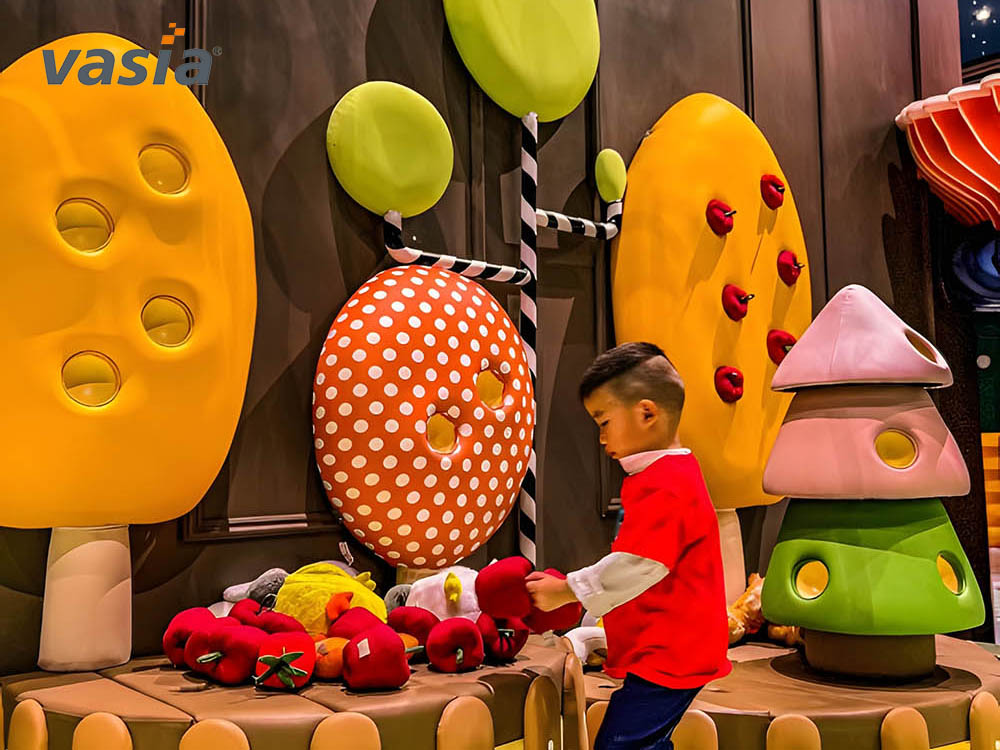 Крытая игровая площадка m0013