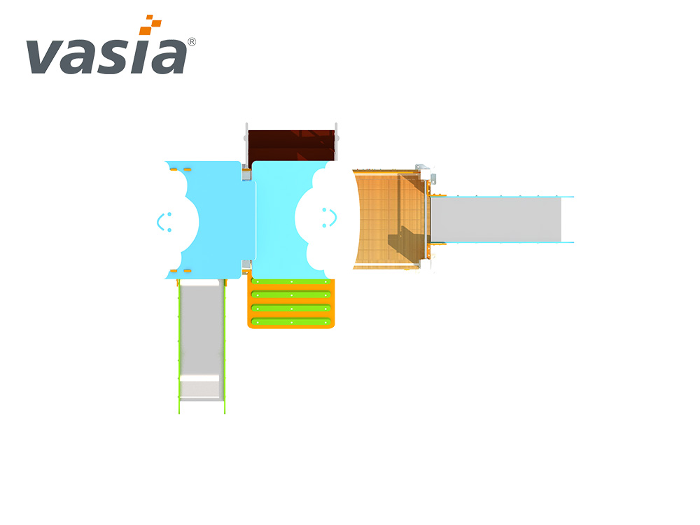 игровая площадка из пластика W0012