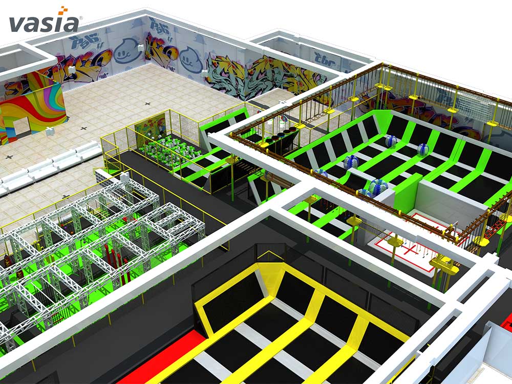 батутный парк W0033